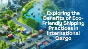 Eco-friendly shipping practices for Pakistani exporters, including electric vehicles, green logistics, and sustainable packaging to reduce carbon emissions.