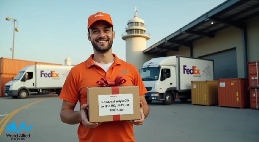 Cheapest way to ship a gift from Pakistan with parcels being delivered to the UK, USA and UAE