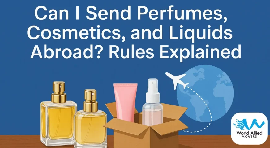 Guide to shipping perfumes, cosmetics, and liquids internationally with packaging and compliance tips