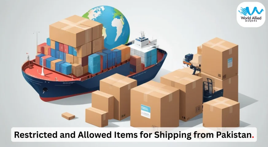 List of restricted and allowed items for shipping from Pakistan internationally